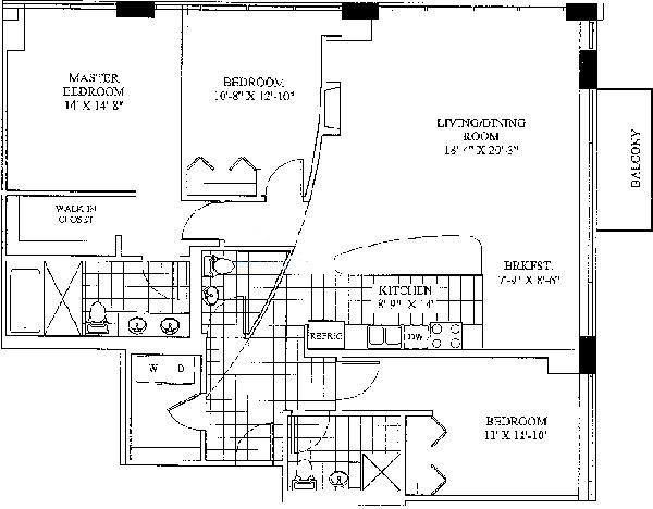 701 S Wells Floorplan - 03 Tier*