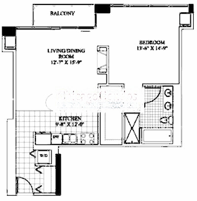 701 S Wells Floorplan - 02 Tier*
