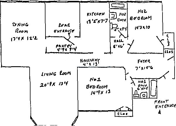 711 W Gordon Ter Floorplan - 710 Gordon 3U Tier