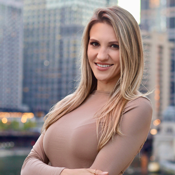 Photograph of Dream Town agent Katie Andrews