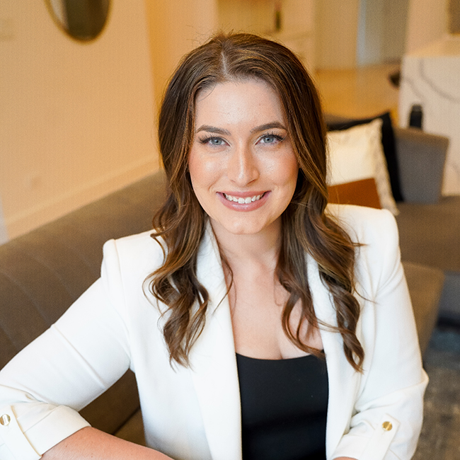 Photograph of Dream Town agent Taylor Nirchi