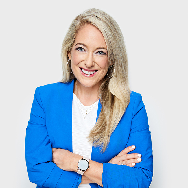 Photograph of Dream Town agent Ashley Leakey