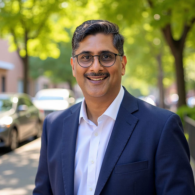 Photograph of Baird & Warner agent Rafiq Remtula