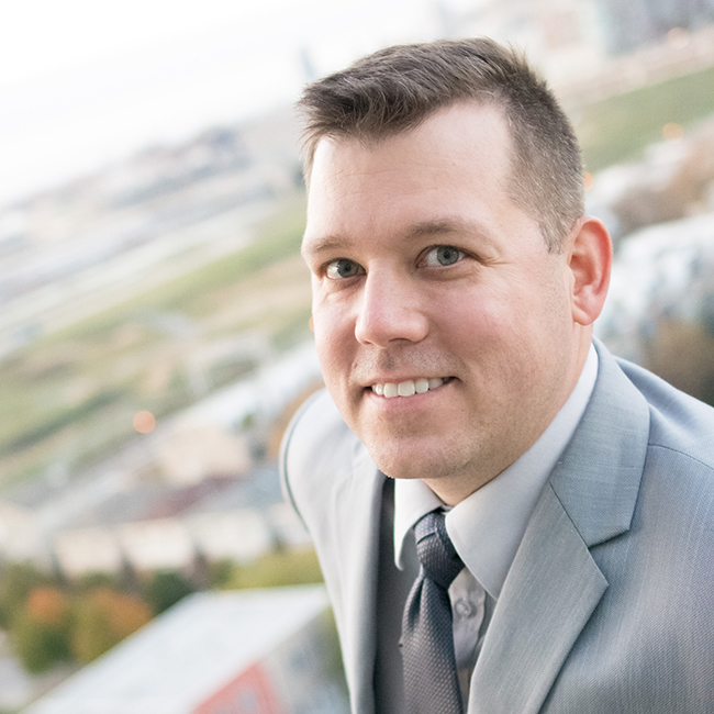 Photograph of Dream Town agent Brian Murphy