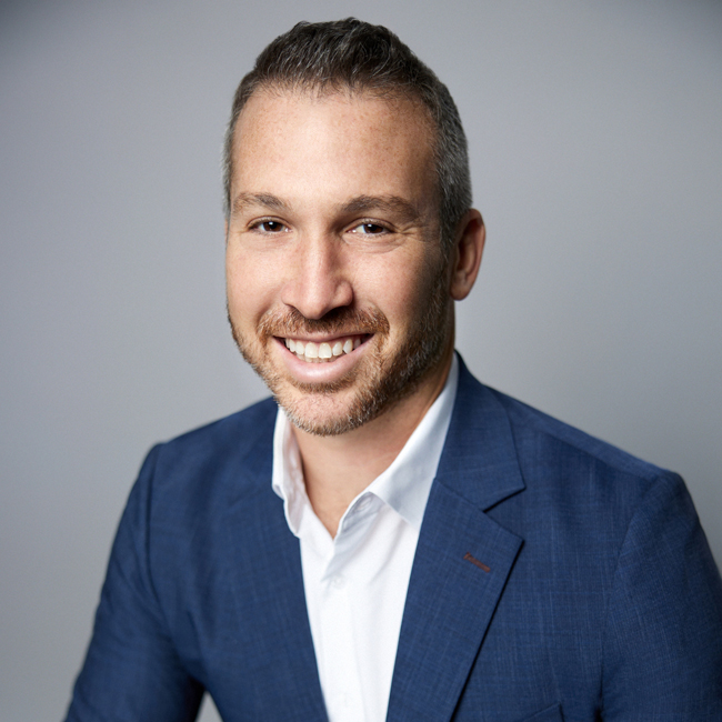 Photograph of Dream Town agent Joey Halperin