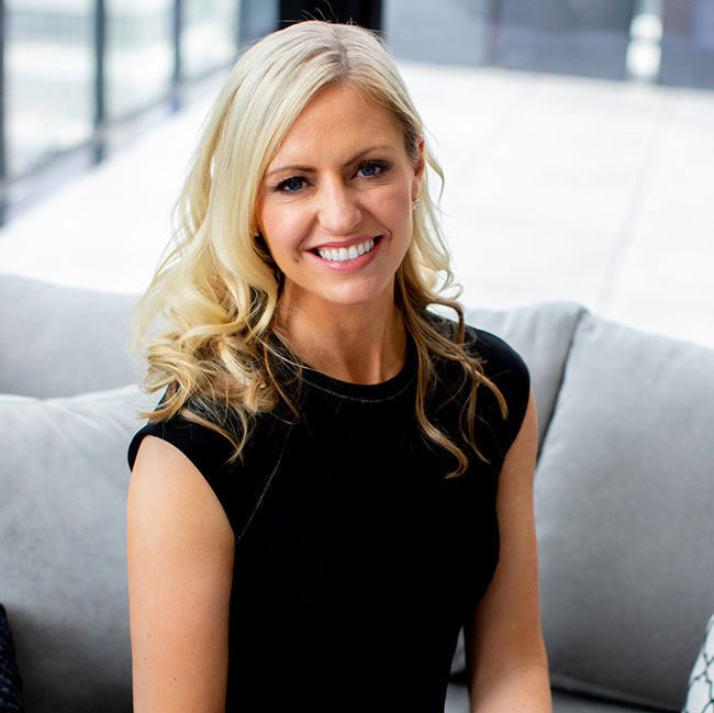 Photograph of Dream Town agent Laura McGreal