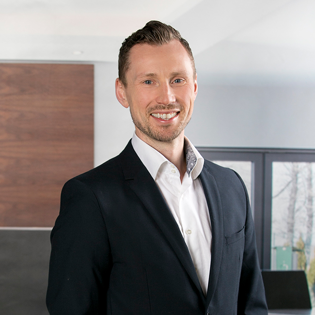 Photograph of Dream Town agent Luke Keating