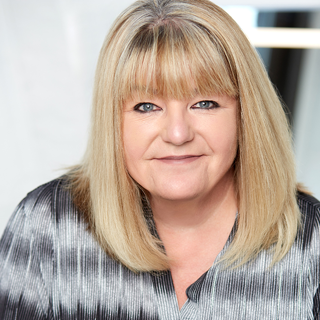Photograph of Dream Town agent Maureen Frederick