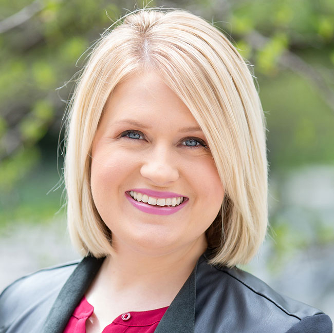 Photograph of Dream Town agent Meghan Iuliano