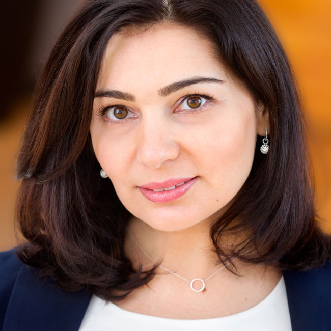 Photograph of Dream Town agent Olga Abezgauz