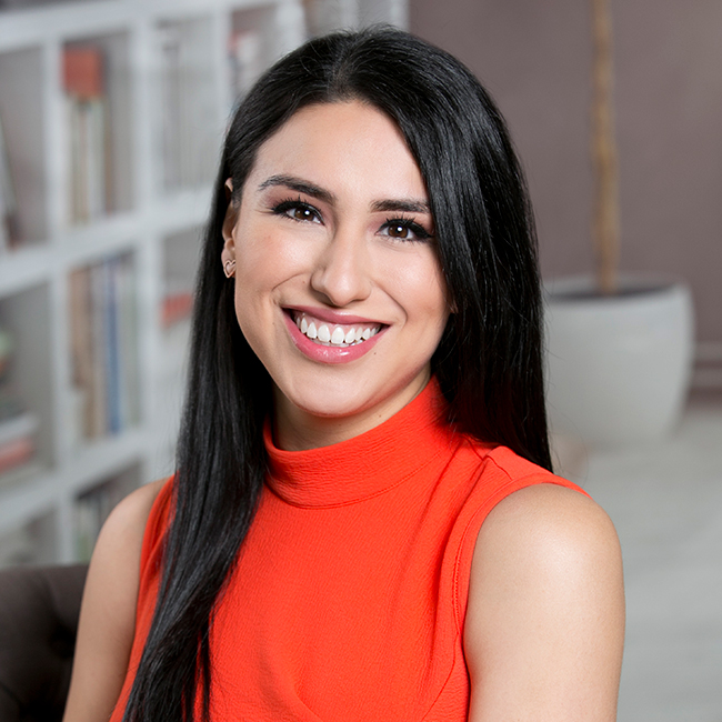 Photograph of Dream Town agent Sara Olvera