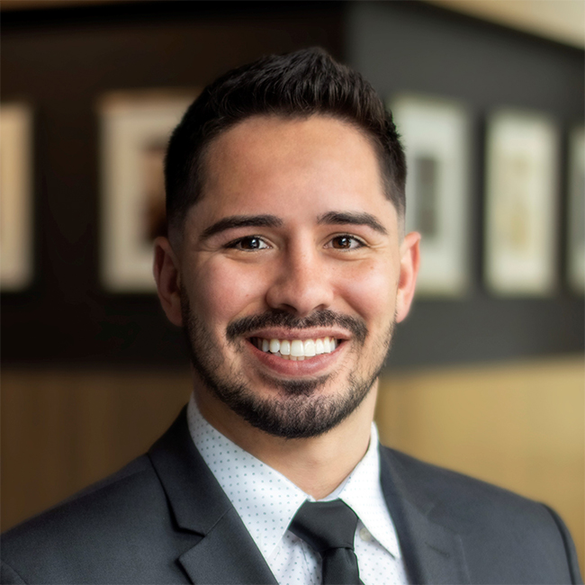 Photograph of Dream Town agent Vince Ramos